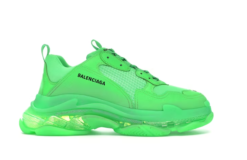 Alternative view of Triple S Neon Green Clear Sole