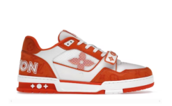 Alternative view of Trainer Monogram Denim Orange