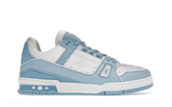 Alternative view of Trainer Low White Sky Blue