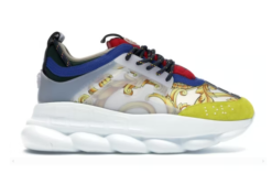 Alternative view of Chain Reaction Multi-Color Rubber Suede