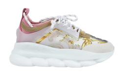 Alternative view of Chain Reaction White Pink Yellow Barocco (W)