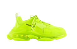Alternative view of Triple S Clear Sole Fluo Yellow