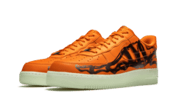 Alternative view of Orange Skeleton Halloween