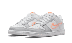 Alternative view of 3D Swoosh White Grey