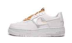 Pixel Grey Gold Chain
