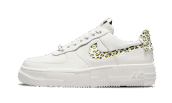 Pixel White Leopard